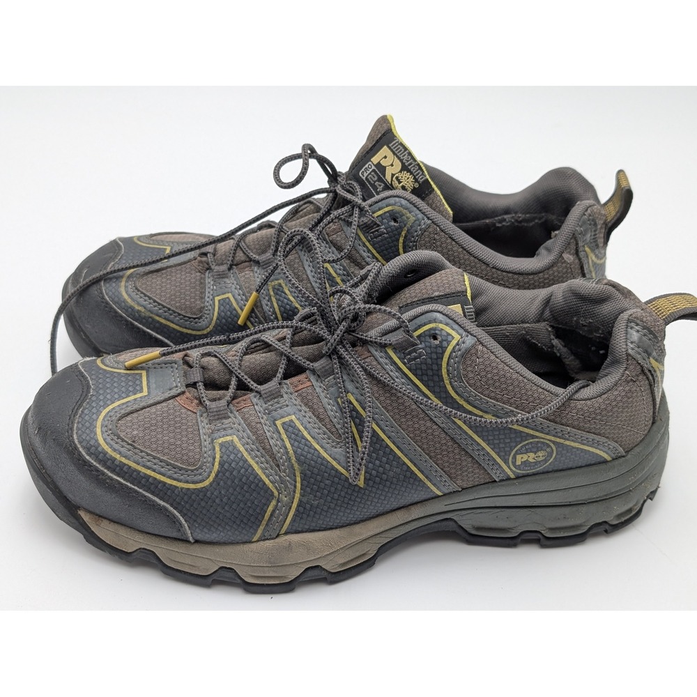 Timberland PRO Work Shoes Mens 10 Powertrain Sport Steel Toe Industrial Utility